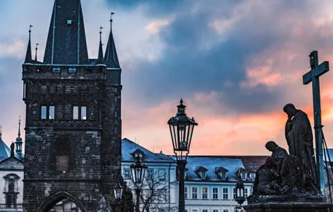 Prague old town Stock Photos