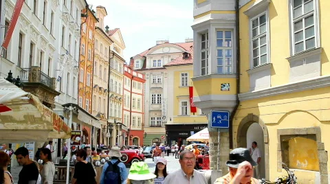 Prague Old Town Square 34 Stock Footage 773517