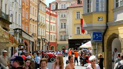 Prague Old Town Square 35 Stock Footage 773521