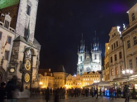 Prague Old Town Square Stock-Fotos