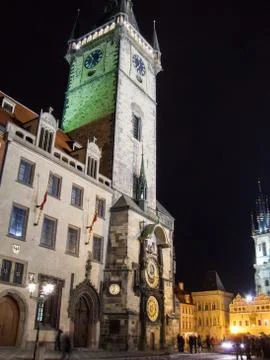 Prague Old Town Square Foto stock