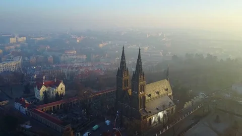 Prague Panorama 4K 스톡 동영상 74768915