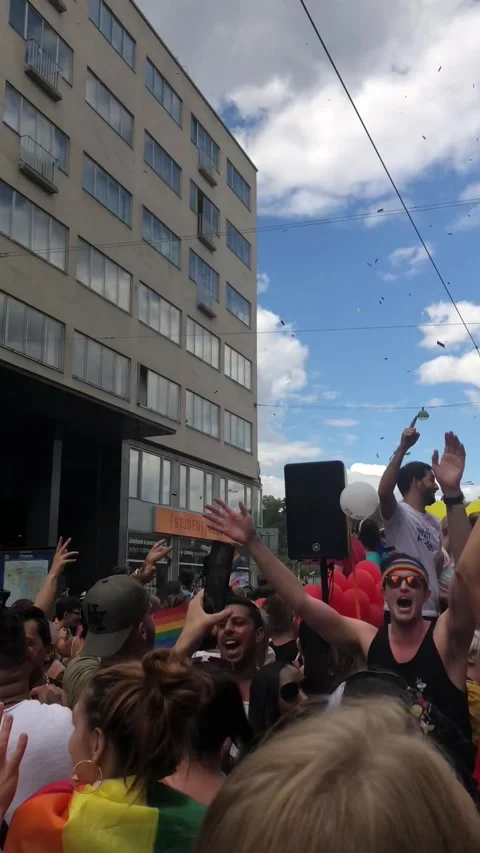 Prague Pride 스톡 동영상 161785424