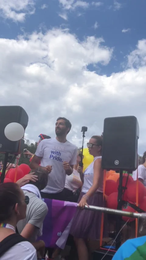 Prague Pride 스톡 동영상 161785425
