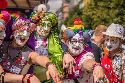 Prague Pride Parade Foto stock