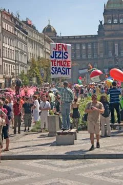 Prague pride pararde 2012 Stock Photos