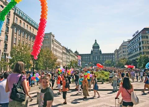 Prague pride pararde 2012 Stock Photos