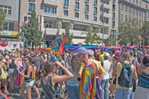 Prague pride pararde 2012 Stock Photos