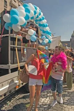 Prague pride pararde 2012 Stock Photos
