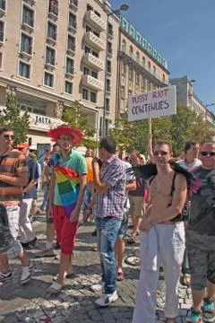 Prague pride pararde 2012 Stock Photos