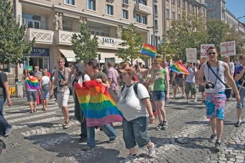 Prague pride pararde 2012 Stock Photos