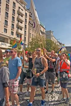 Prague pride pararde 2012 Stock Photos