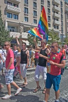 Prague pride pararde 2012 Stock Photos