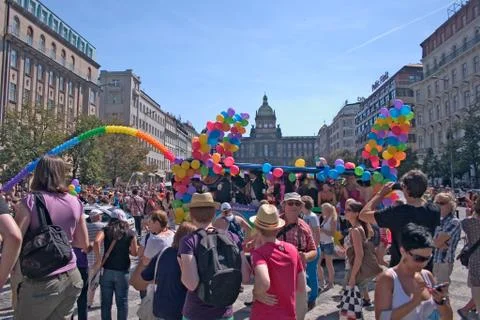 Prague pride pararde 2012 Stock Photos