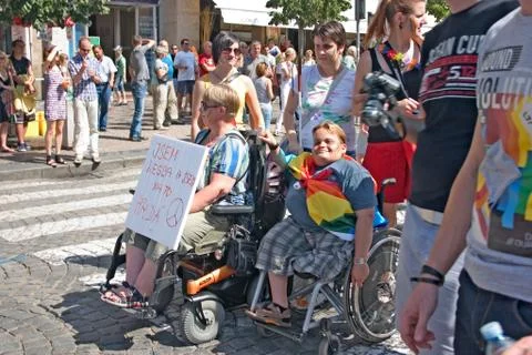 Prague pride pararde 2012 Stock Photos