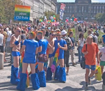 Prague pride pararde 2012 Stock Photos