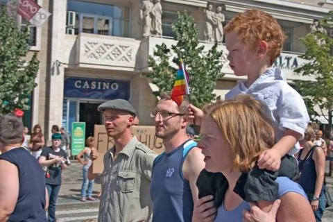 Prague pride pararde 2012 Stock Photos