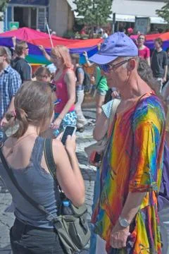 Prague pride pararde 2012 Stock Photos