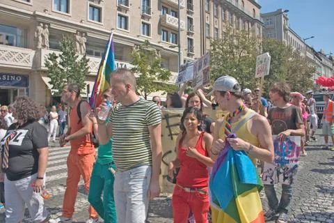 Prague pride pararde 2012 Stock Photos