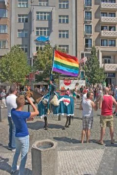 Prague pride pararde 2012 Stock Photos