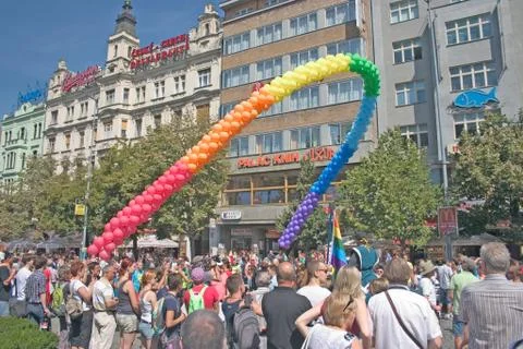 Prague pride pararde 2012 Stock Photos