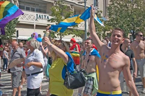 Prague pride pararde 2012 Stock Photos