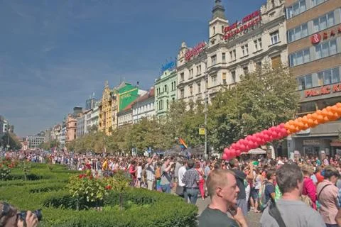 Prague pride pararde 2012 Stock Photos