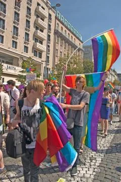 Prague pride pararde 2012 Stock Photos
