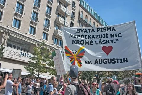 Prague pride pararde 2012 Stock Photos