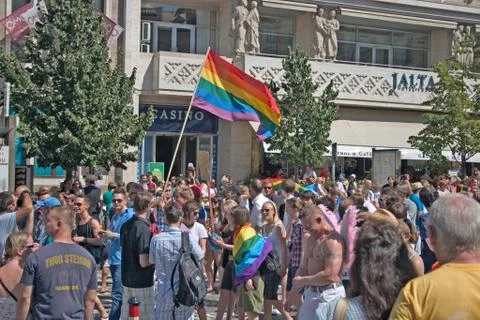 Prague pride pararde 2012 Stock Photos