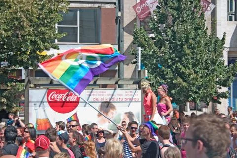 Prague pride pararde 2012 Stock Photos