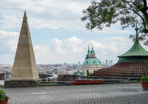 Prague in summer Stock Photos