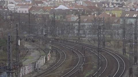 Prague Train 스톡 동영상 62257293