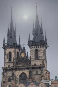 Prague under sunlight. Stock Photos