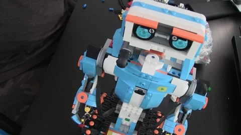 Prague,cz Lego robot Stock Video Pond5