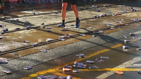 Pragues Half Marathon Race Stock Footage 75844056