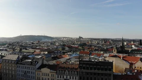 Prague's skyline. Stock Footage 119778487