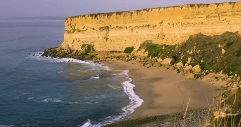Praia da Foz Video stock 99190569
