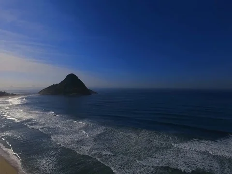 Praia da Macumba, Rio de Janeiro - RJ Stock Footage 78642859
