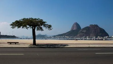 Praia de botafogo Stock Photos