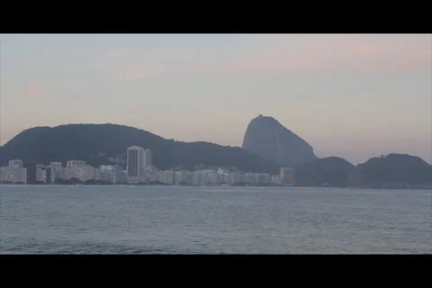 Praia de Copacabana Stock Footage