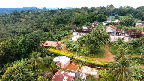 Praia Ize panoramic Stock Footage 88135045