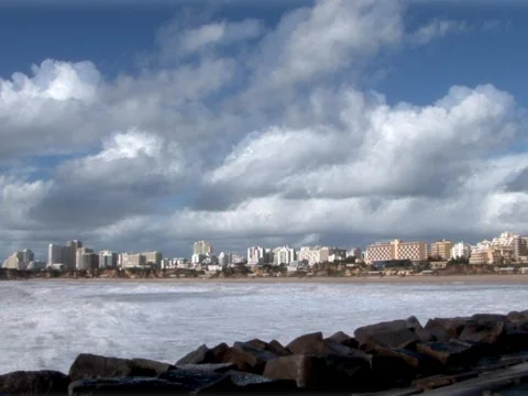 Praia Ocean 3 Stock Footage 490218
