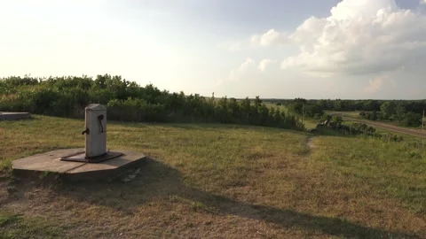 Prairie hilltop and tree Stock Footage 138652456
