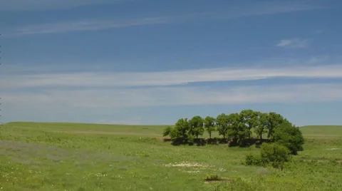 Prairie pasture time lapse Stock Footage 34623573