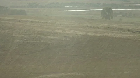 Prairie Rain Stock Footage 54734402