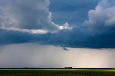 Prairie Storm Clouds 写真素材