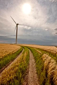 Prairie Storm Clouds Stock Photos