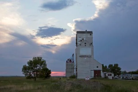 Prairie Storm Clouds Stock Photos