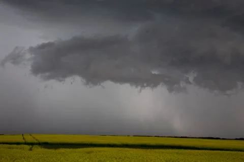 Prairie Storm Clouds 写真素材